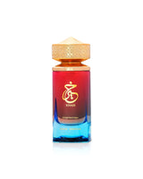 paris corner khair confecion perfume bottle shows against white background