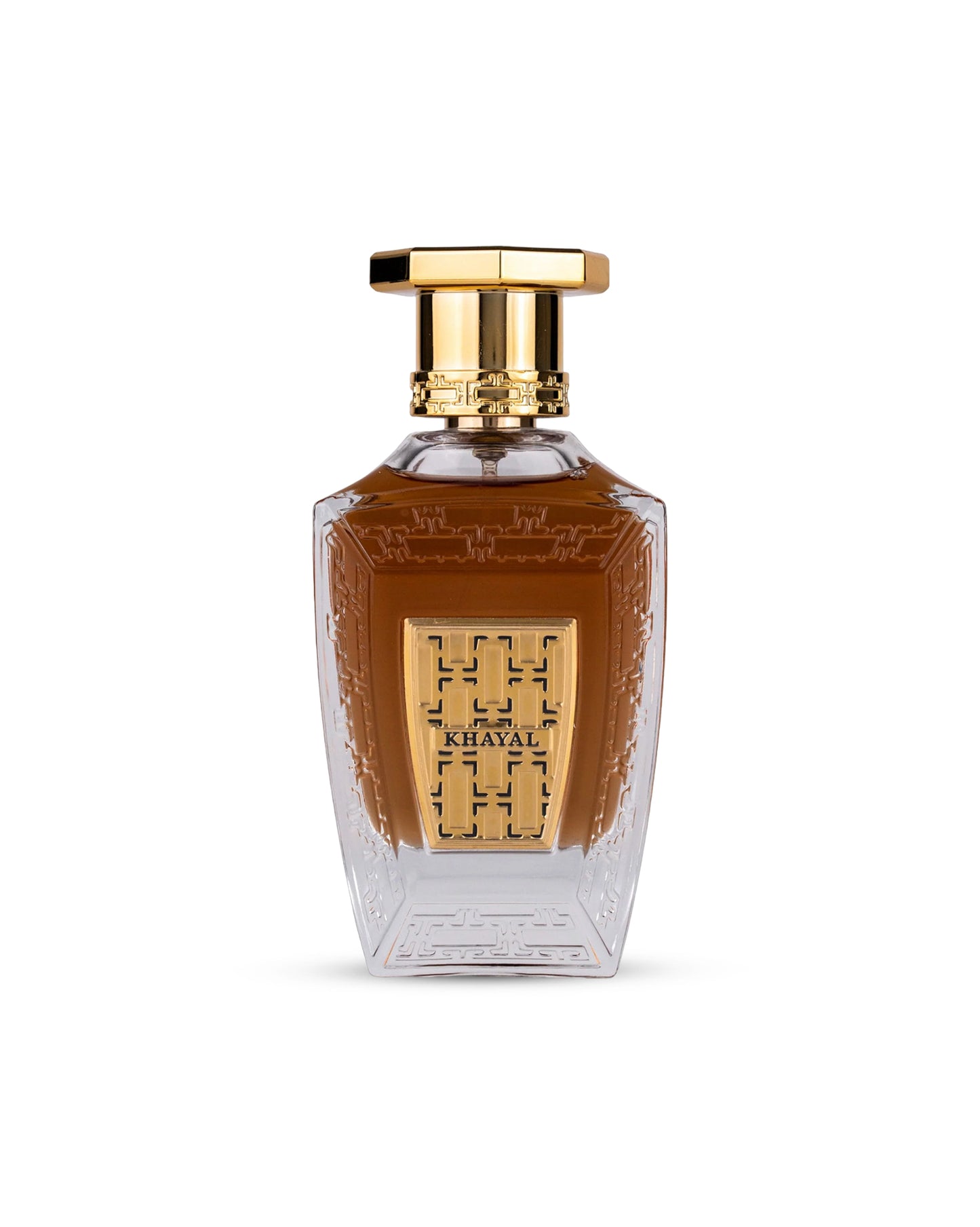 khayal eau de parfum perfume bottle shows against white background