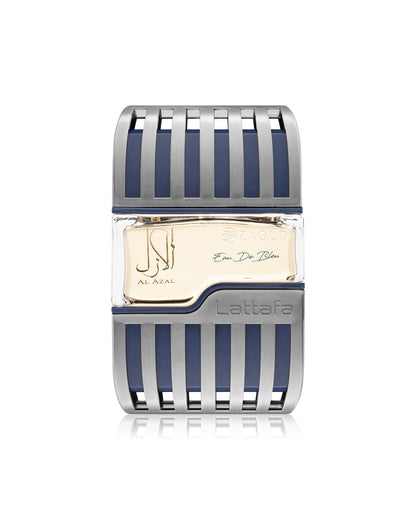 lattafa al azal perfume bottle shows against white background