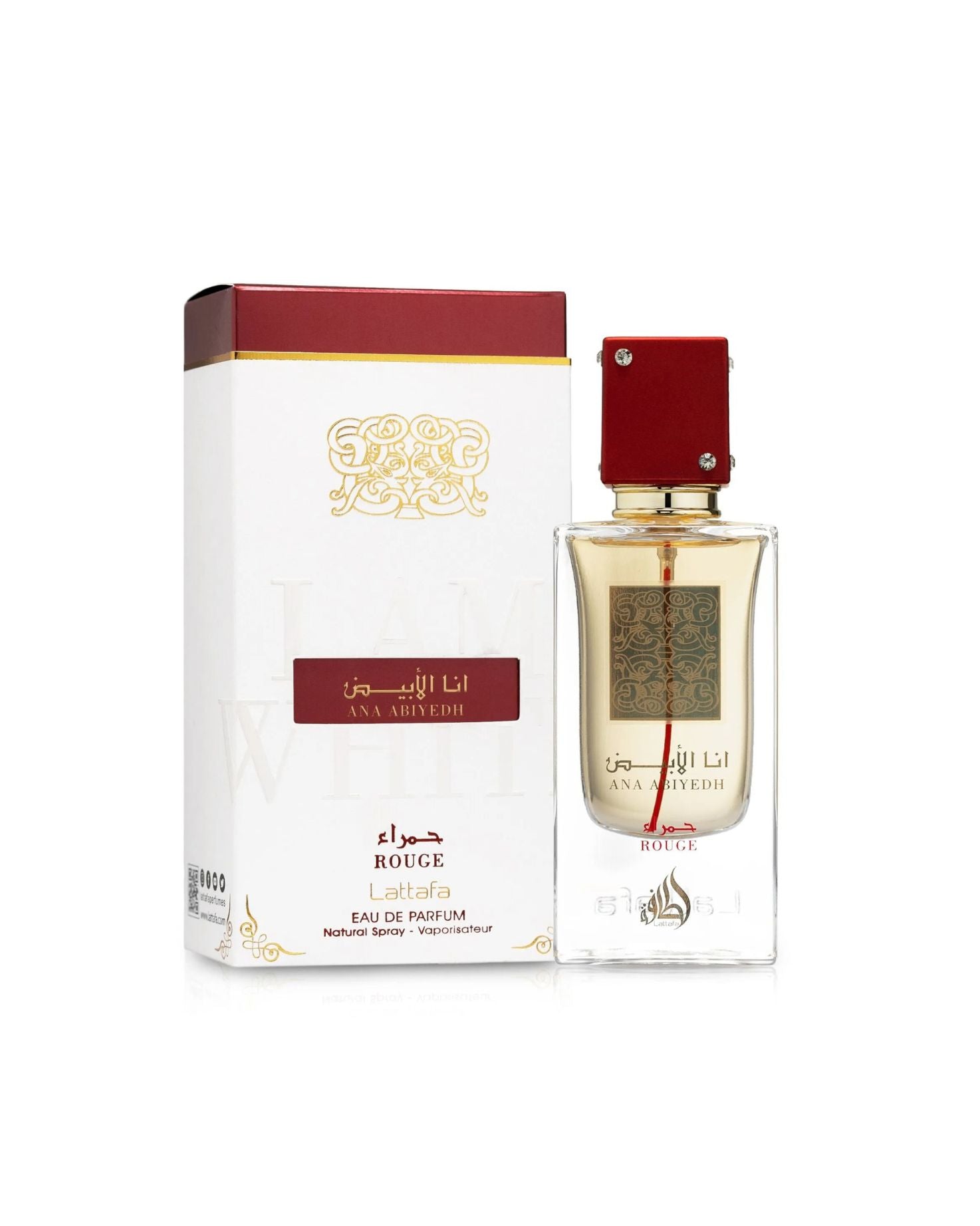 Lattafa Ana Abiyedh Rouge Edp 60ML
