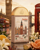 Lattafa Pride London The City of Contrast unisex perfume with citrus and floral notes