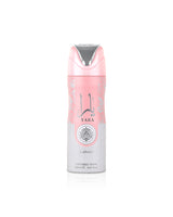 lattafa yara deodorant bottle shows against white background