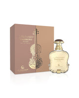 Perfume bottle and packaging of 'Le Falcone Symphony Melody' on a white background