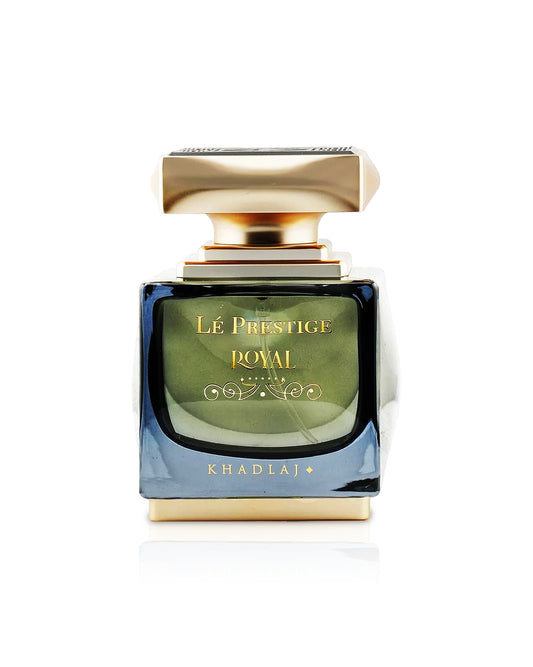 le prestige royal by khadlaj perfume bottle shows against white background