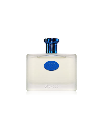 maison alhambra tonic ice perfume bottle shows against white background