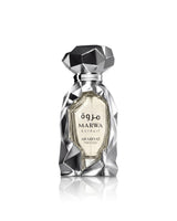 marwa extrait perfume bottle shows against white background