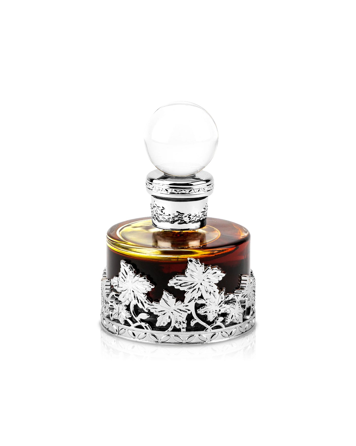 swiss arabian mukhalat malaki perfume oil bottle shows against white background