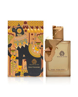 nile whispers perfume bottle shows beside its box against white background