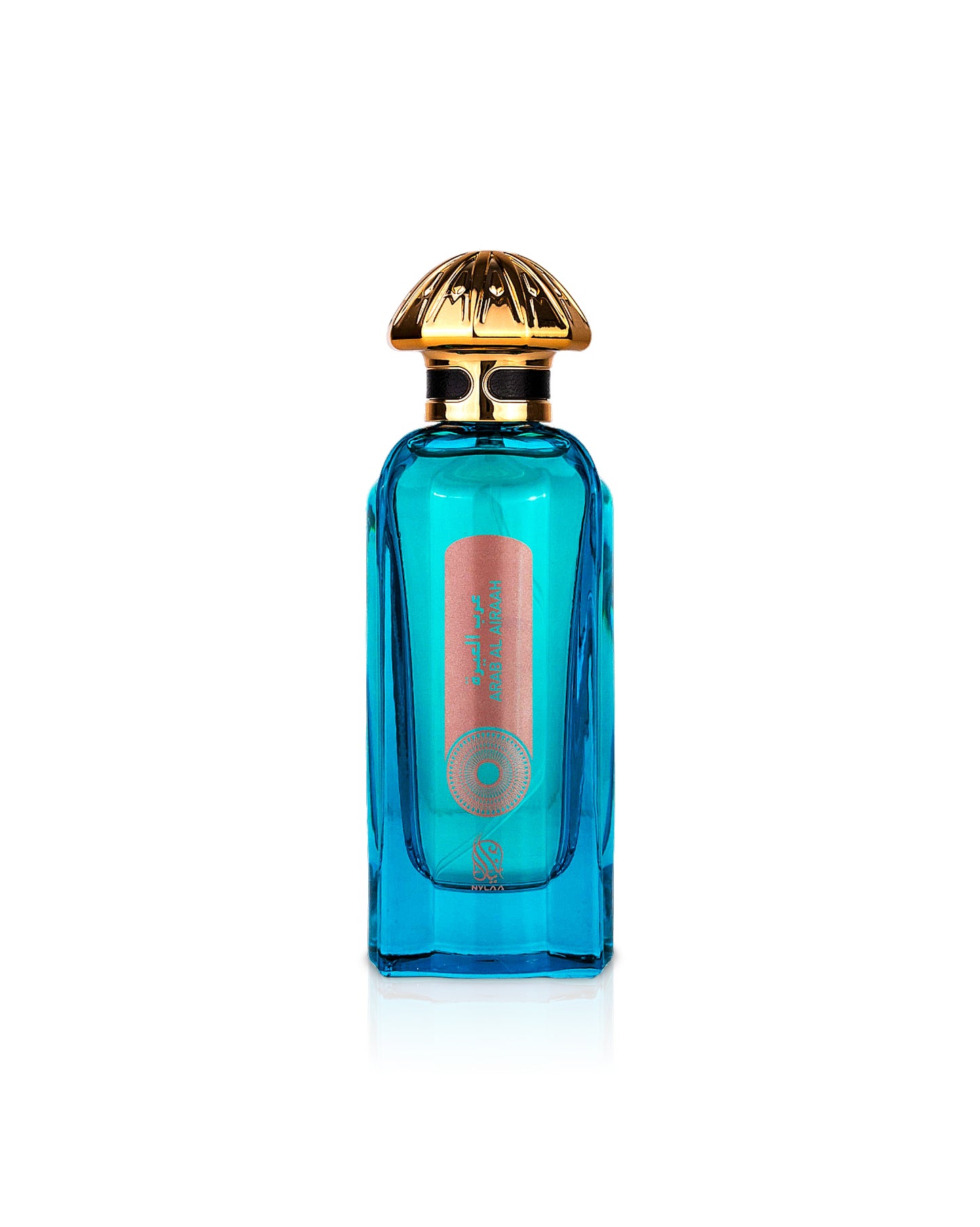 nylaa arab al airah perfume bottle shows against white background
