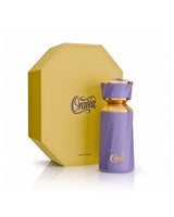 paris corner oravea perfume bottle shows beside its packaging against white background
