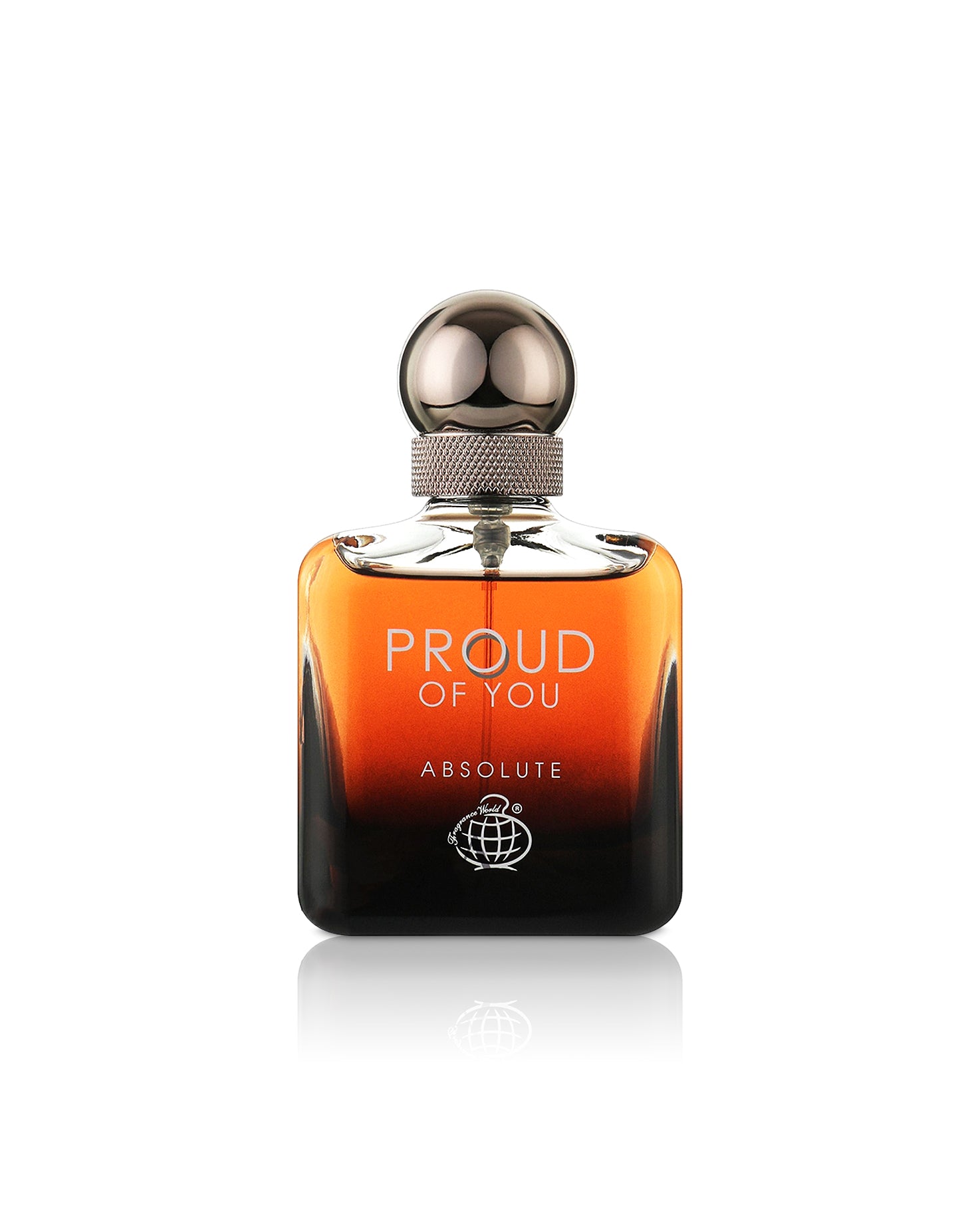 fragrance world proud of you absolute perfume bottle shows against white background