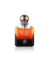 fragrance world Perfume bottle labeled 'Proud of You Absolute' on a white background