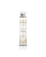 pure musk air freshener bottle against white background