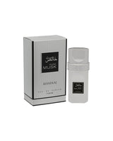 pure musk edp perfume BOTTLE with box against white background