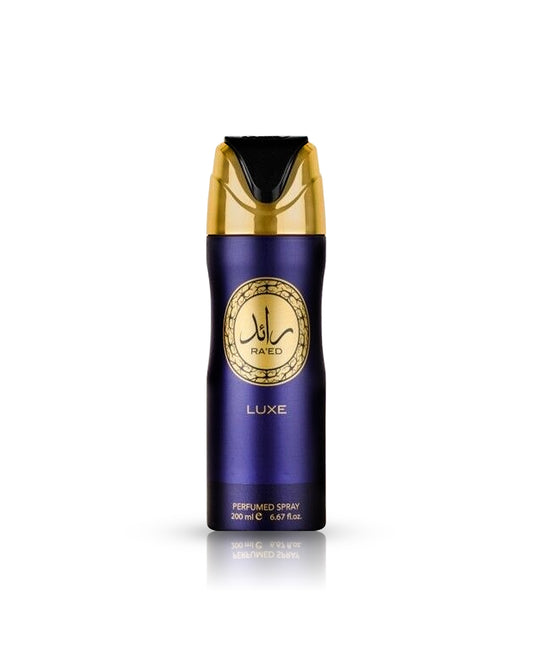 raed luxe Deodorant bottle against white background