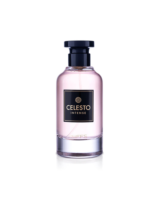 riiffs celesto intense perfume bottle shows against white background