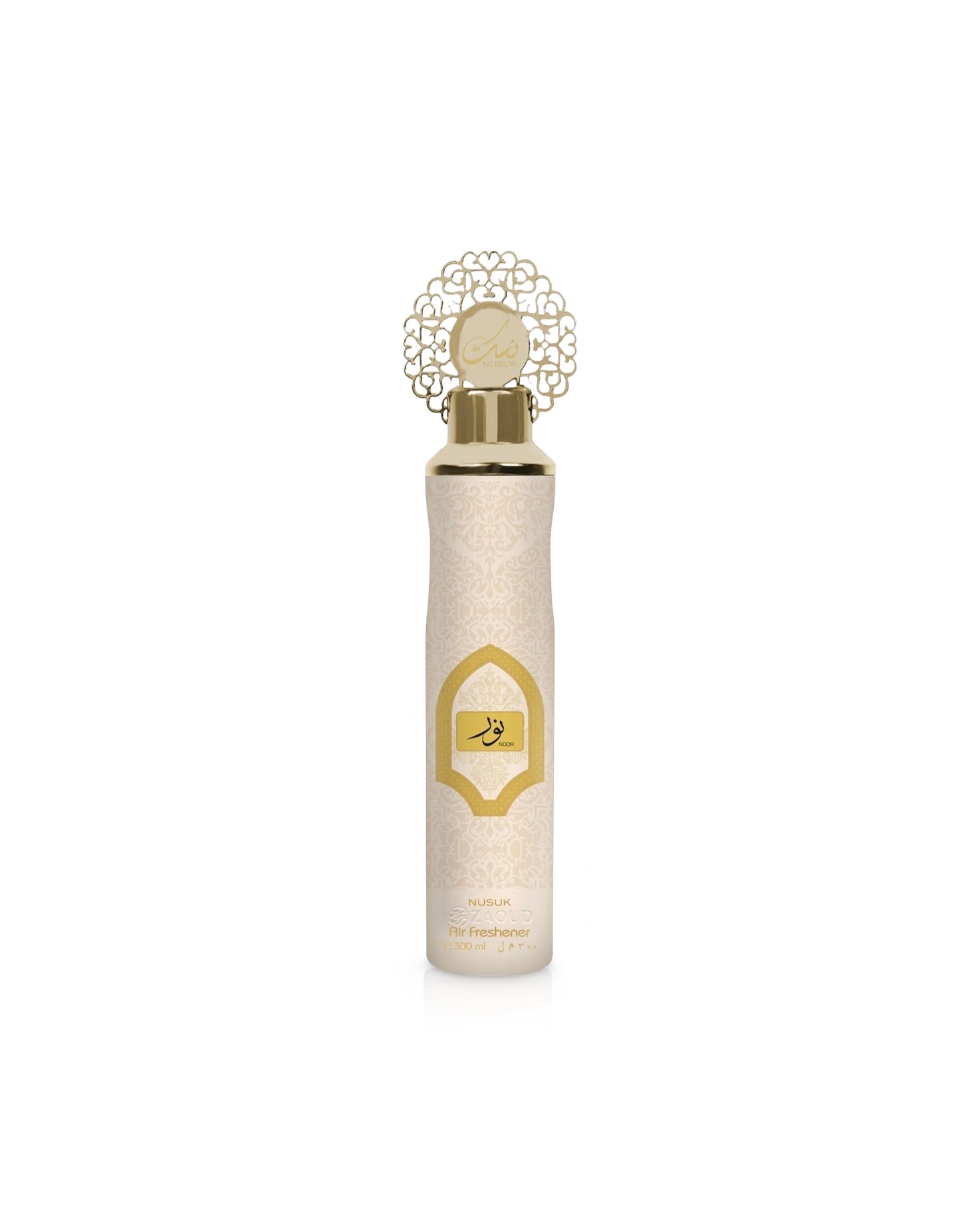 riiffs noor airfreshner bottle with decorative cap on a white background
