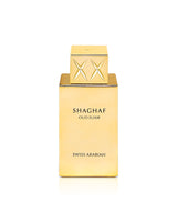 swiss arabian shaghaf oud elixir perfume bottle shows against white background