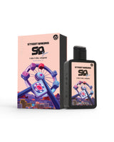 street origins i do ido vegas perfume bottle shows beside its packaging  against white background