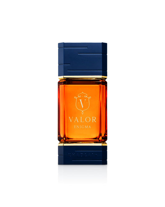 khadlaj valor enigma perfume bottle shows against white background