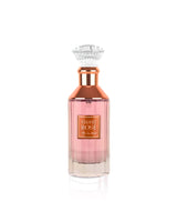 LATTAFA Perfume bottle labeled 'Velvet Rose' on a white background