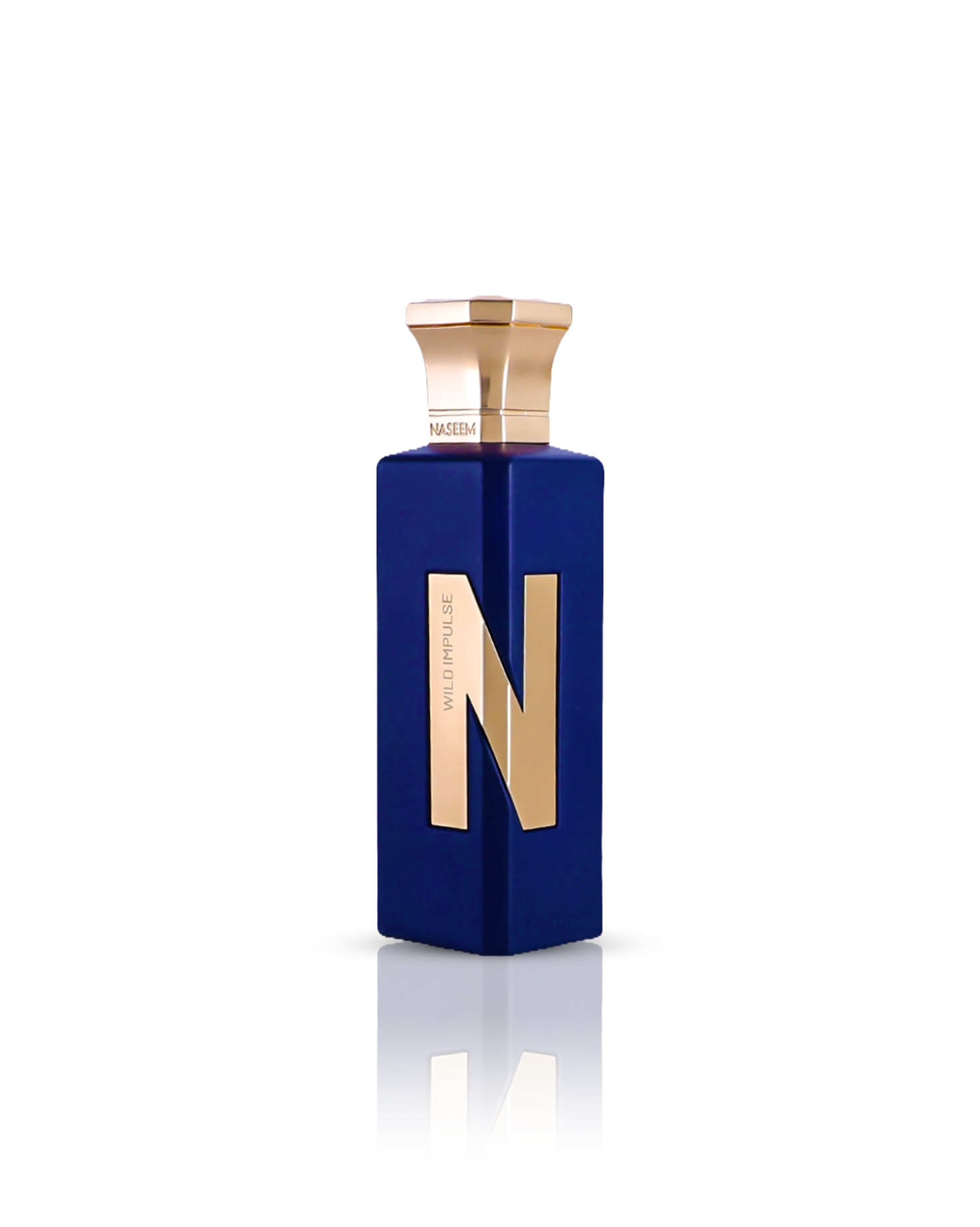 wild impulse aqua parfum bottle against white background