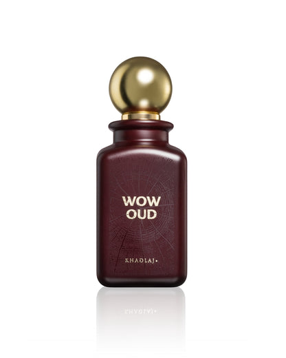 wow oud edp by khadlaj perfume bottle shows against white background