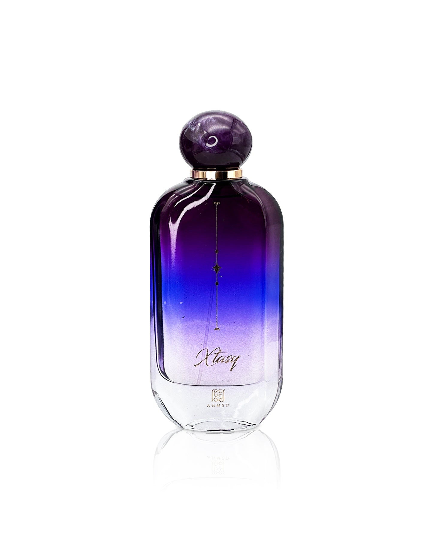 ahmed al maghribi xtasy perfume bottle shows against white background