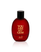 you are my gem perfume bottle shows against white background