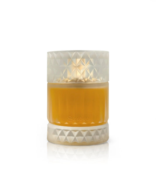 zimaya sharaf divine perfume bottle shows against white background